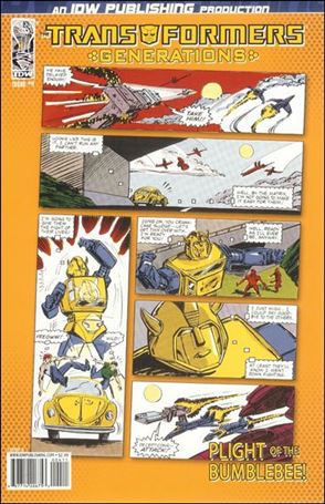 Transformers: Generations issue 4 Retro Cover