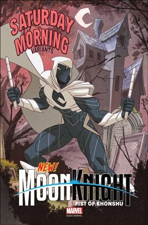 Moon Knight: Fist of Khonshu issue 5-C Sean Galloway 1:25 Saturday Morning Cover