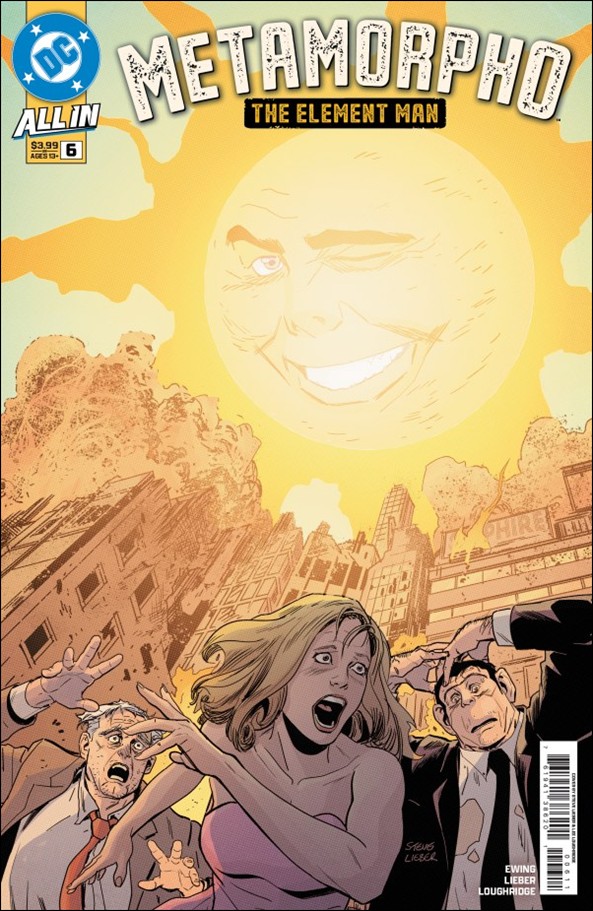 Metamorpho: The Element Man (2025) issue 6 Steve Lieber Cover
