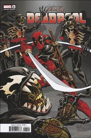Venom War: Deadpool issue 1-B Dave Johnson Cover