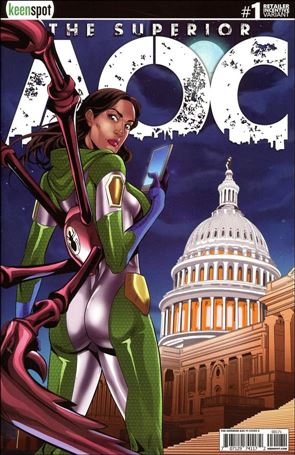Superior AOC issue 1-F Mel Joy San Juan Arms Out Cover