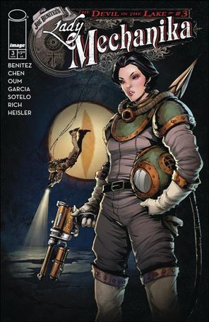 Lady Mechanika: The Devil in the Lake issue 3-B Siya Oum Cover