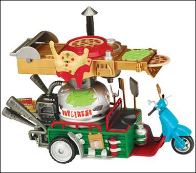 Teenage Mutant Ninja Turtles (2012) Vehicles and Playsets figure 30-B Pizza Thrower (Loose)