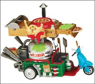Teenage Mutant Ninja Turtles (2012) Vehicles and Playsets figure 30-B Pizza Thrower (Loose)