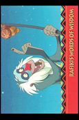 Lion King: Series II (Base Set) card 167 You follow old Rafiki. He knows the way.