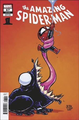 Amazing Spider-Man (2022) issue 67-C Skottie Young 8 Deaths of Spider-Man Cover