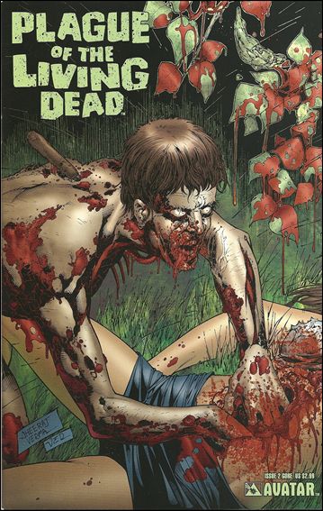 Plague of the Living Dead issue 2-D Gore Cover