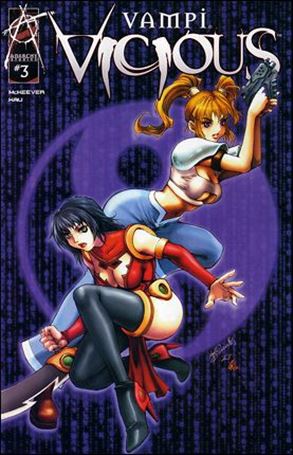 Vampi Vicious issue 3-B Kevin Lau Cover