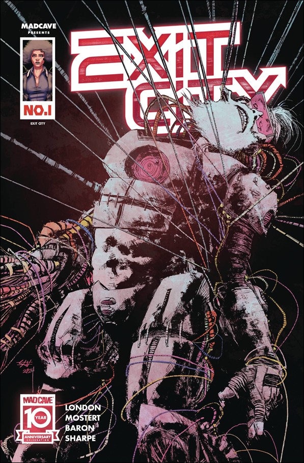 Exit City issue 1-B Shane Connery Volk Cover