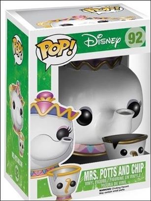 POP! Disney figure 92 Mrs.Potts & Chip