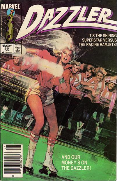 Dazzler (1981) issue 35-B Newsstand Cover