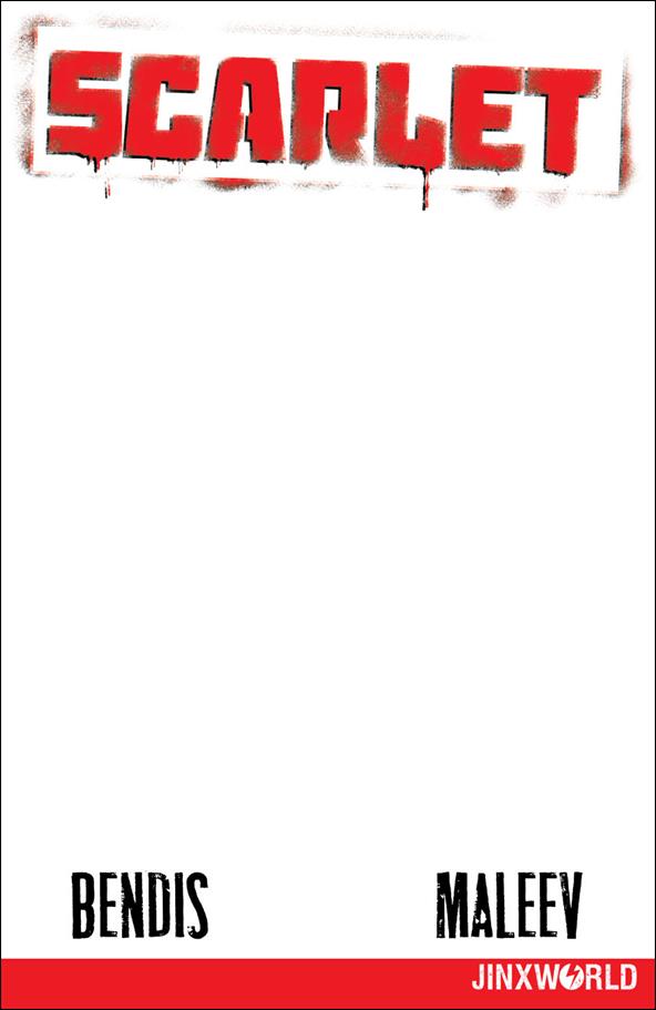 Scarlet (2018) issue 1-C Blank/Sketch Cover