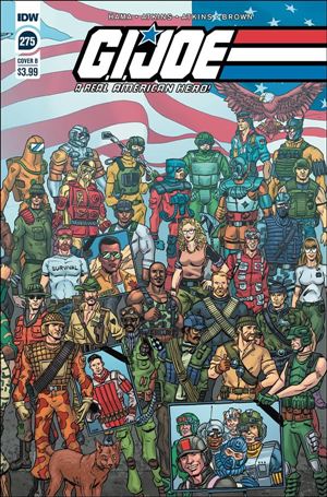 G.I. Joe: A Real American Hero issue 275-B Jamie Sullivan Cover
