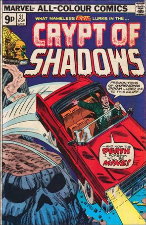 Crypt of Shadows (1973) issue 21-B UK Price Cover