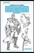 Steampunk Battlestar Galactica: 1880 issue 3-B Sergio Fernandez Davila 1:10 Adama Cover
