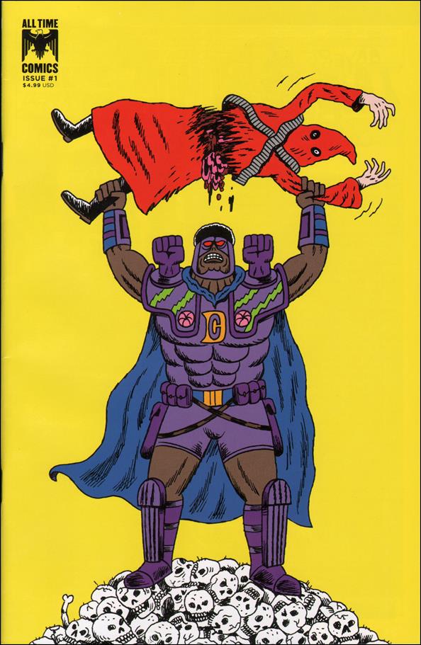 All Time Comics: Crime Destroyer issue 1-B Johnny Ryan Cover