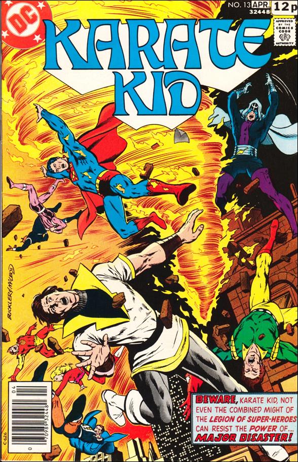 Karate Kid issue 13-B UK Price Cover