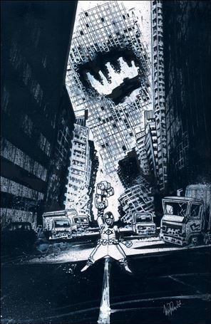 Ultramega issue 2-D James Harren 1:10 Black & White Virgin Cover