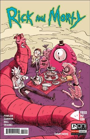 Rick and Morty (2015) issue 14-D Emily Helen Fried Pie Con Cover