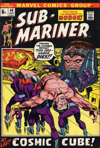 Sub-Mariner (1968) issue 49-B UK Price Cover