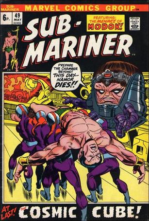 Sub-Mariner (1968) issue 49-B UK Price Cover