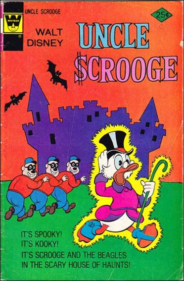 Walt Disney's Uncle Scrooge issue 129-B Whitman Cover