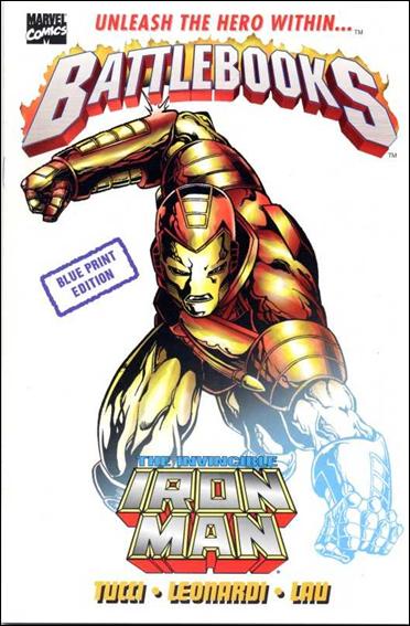 Iron Man Battlebook: Streets of Fire issue 1-B Blue Print Edition