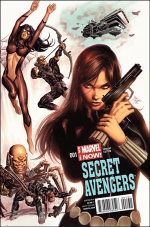 Secret Avengers (2014) issue 1-B Mike Deodato Jr. 1:50 Cover