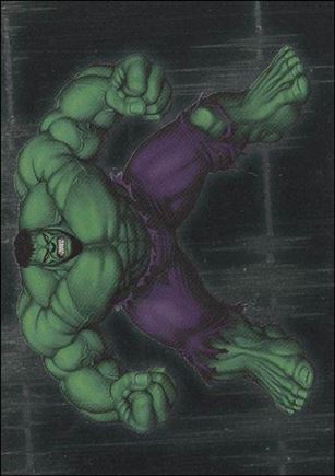 Incredible Hulk (Gamma Ray Foil Subset) card 5 of 10 Hulk