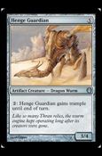 Magic the Gathering: Duel Decks: Knights vs. Dragons (Base Set) card 55 Henge Guardian