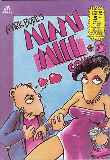 Miami Mice Comic issue 3-B Special Edition