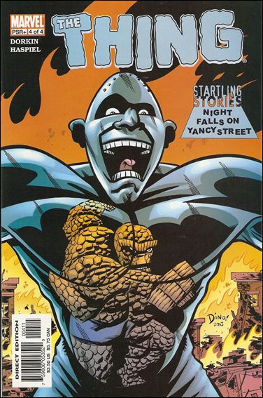 Startling Stories: The Thing - Night Falls on Yancy Street issue 4