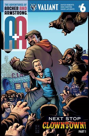 A&A: The Adventures of Archer & Armstrong issue 6-C Darick Robertson Cover