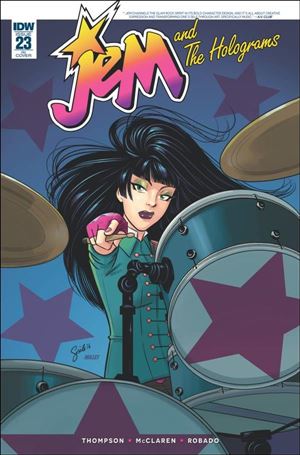 Jem and the Holograms issue 23-C Gisele Lagace 1:10 Cover