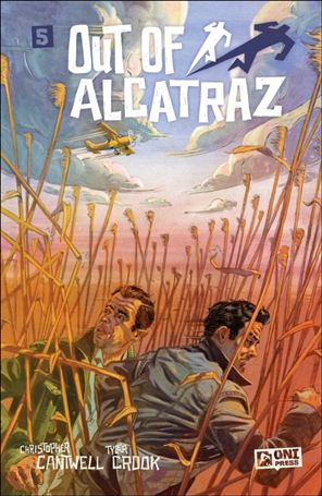 Out of Alcatraz issue 5-B Oliver Dominguez Cover