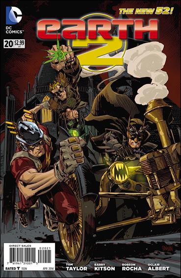 Earth 2 issue 20-B Dan Panosian 1:25 Steampunk Cover