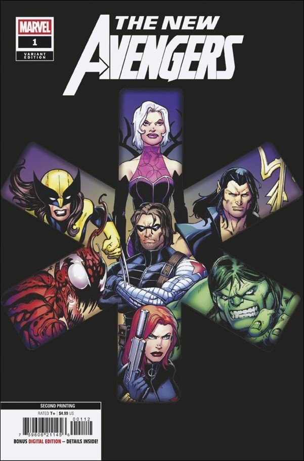 New Avengers (2025) issue 1-M Mark Bagley Cover (Second Printing)