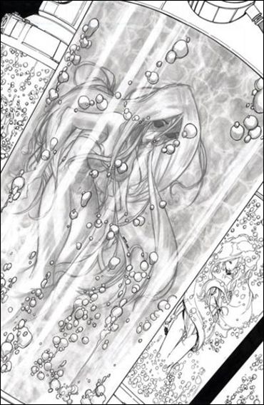 100 Girls issue 5-C Sketch Cover