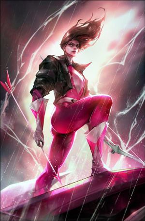 Mighty Morphin Power Rangers: The Return issue 2-E Ivan Tao StashhhLoot Cover 1/500