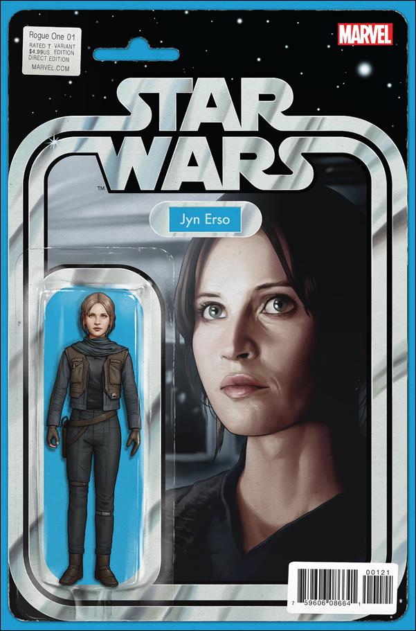 Star Wars: Rogue One Adaptation issue 1-C John Tyler Christopher Action Figure Cover