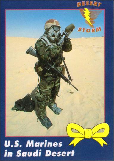 Operation Yellow Ribbon Desert Storm Trading Cards (Base Set) card 13