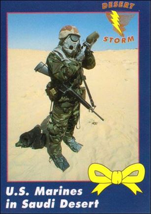 Operation Yellow Ribbon Desert Storm Trading Cards (Base Set) card 13