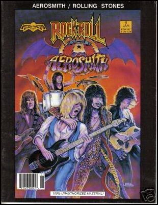 Rock N' Roll Comics: Magazine issue 5 Aerosmith / Rollling Stones