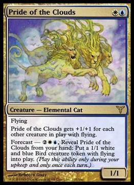 Magic the Gathering: Dissension (Base Set) card 125 Pride of the Clouds