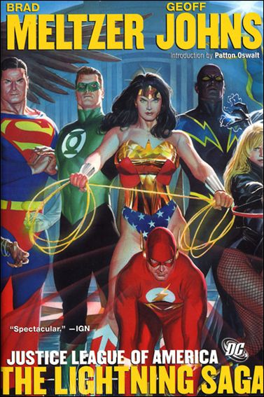 Justice League of America (2007) issue 2 Dust Jacket - "The Lightning Saga"