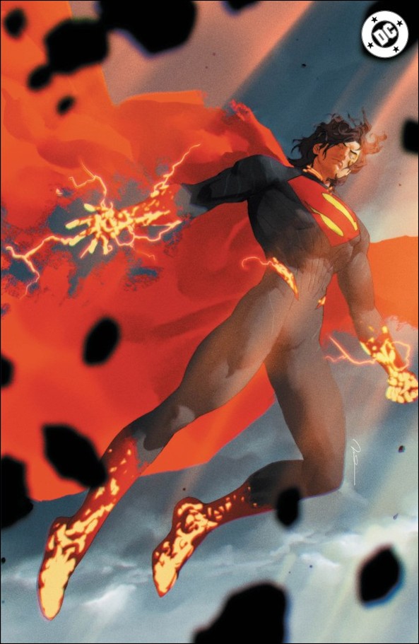Absolute Superman issue 10-E Gerald Parel Virgin 1:50 Cardstock Cover