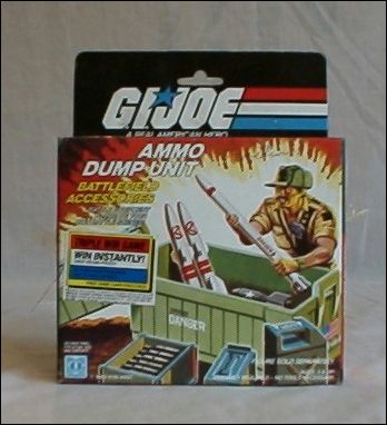 G.I. Joe: A Real American Hero 3 3/4" Basic Vehicles and Playsets figure 55 Ammo Dump Unit