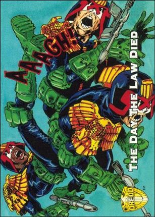 Judge Dredd: The Epics (Base Set) card PROG 13 Giant Lashes Out