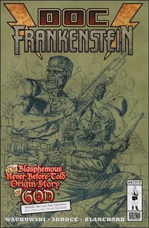 Doc Frankenstein issue 6-B Sketch Cover