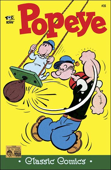 Classic Popeye issue 35 Bud Sagendorf Cover